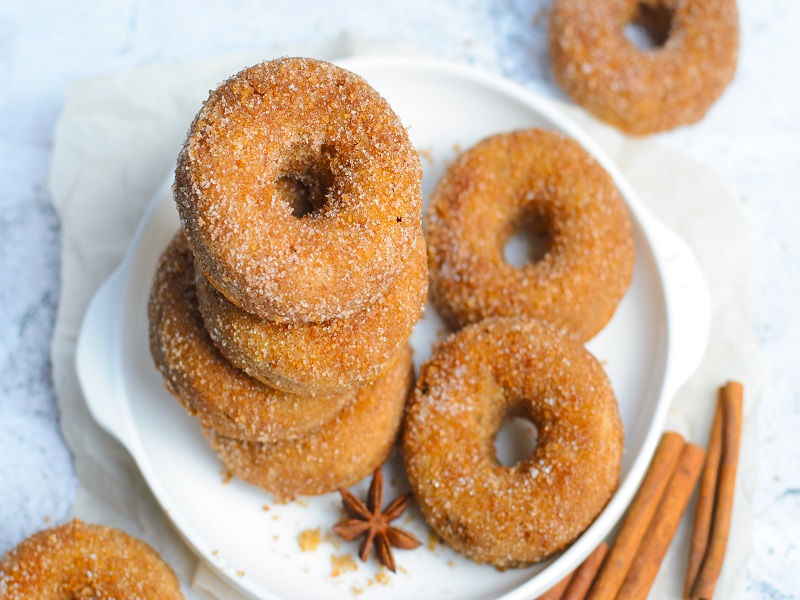 Pumpkin Spice Doughnuts – Sbragia Family Vineyards